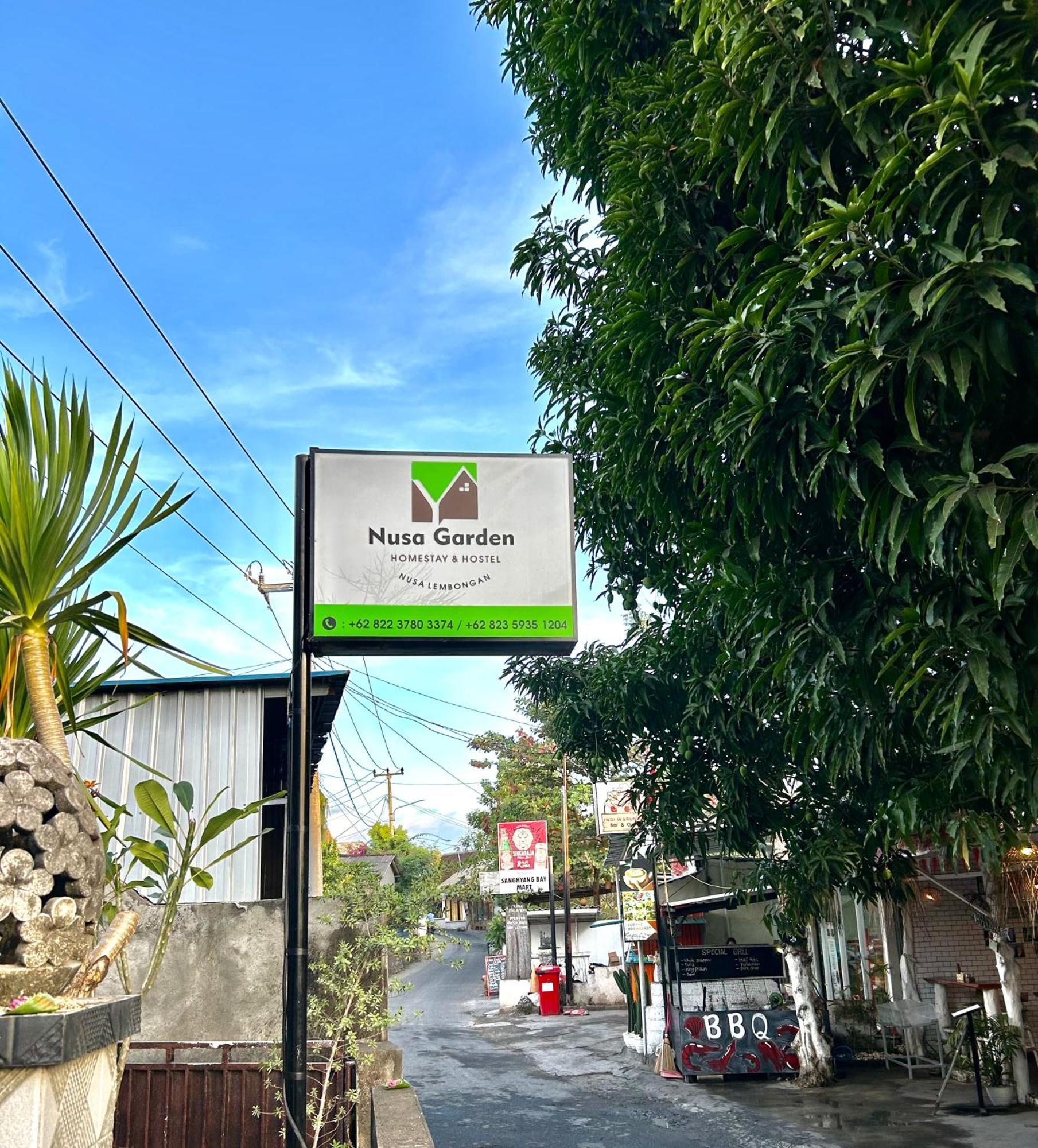 Nusa Garden Homestay Lembongan Esterno foto
